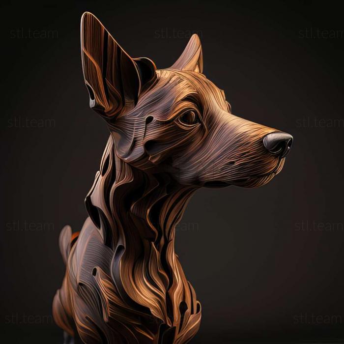 3D модель Собака кромфорлендер (STL)